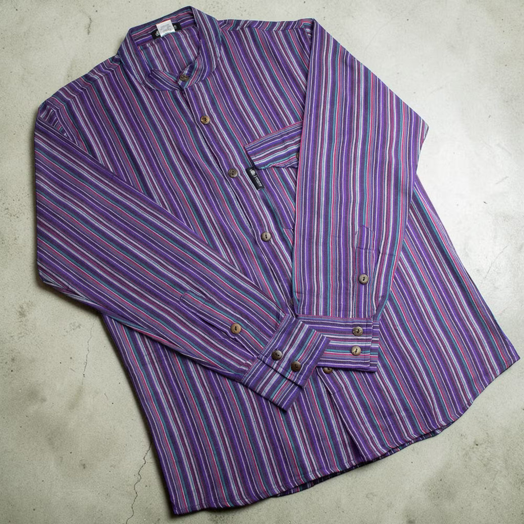 nomad-sari-grandad-shirt-black-purple-large