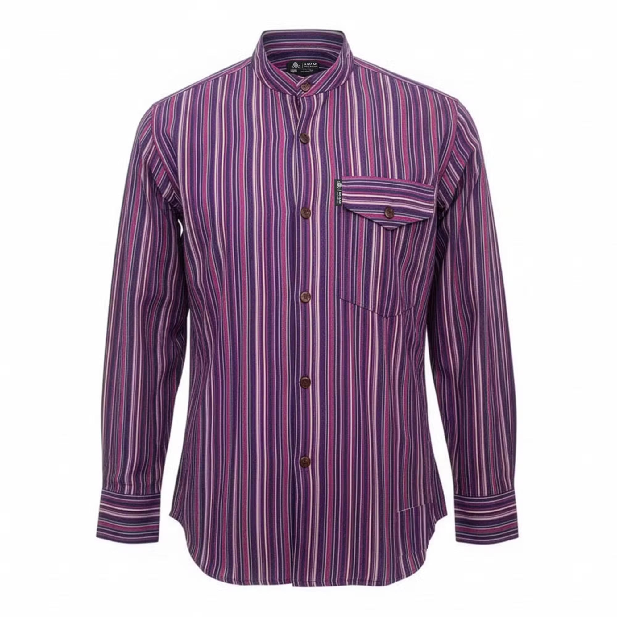 nomad-sari-grandad-shirt-black-purple-medium