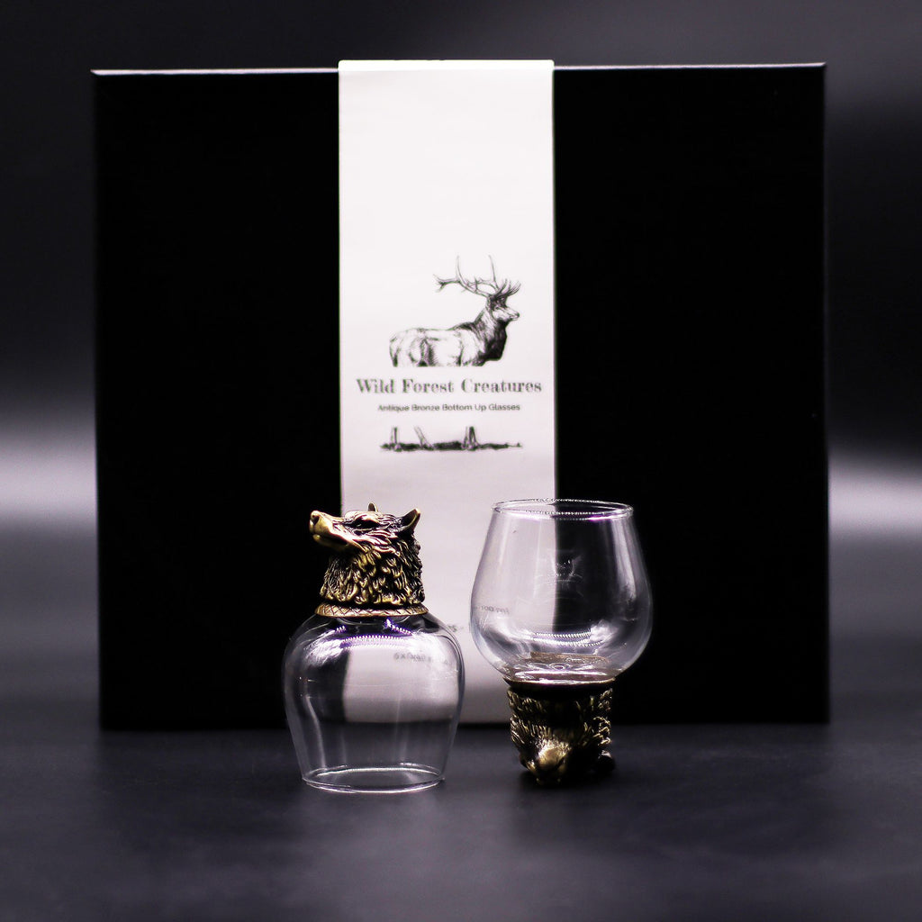 gift-set-of-6-glasses-100ml-wild-forest-creatures-antique-bronze392