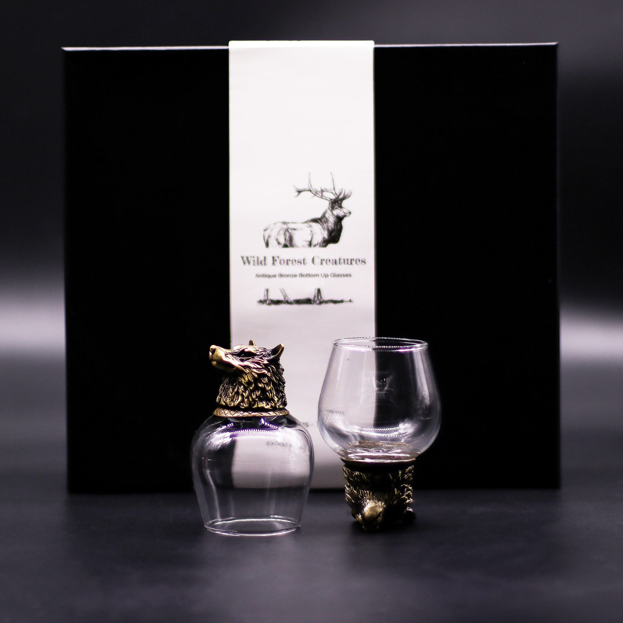 gift-set-of-6-glasses-100ml-wild-forest-creatures-antique-bronze392