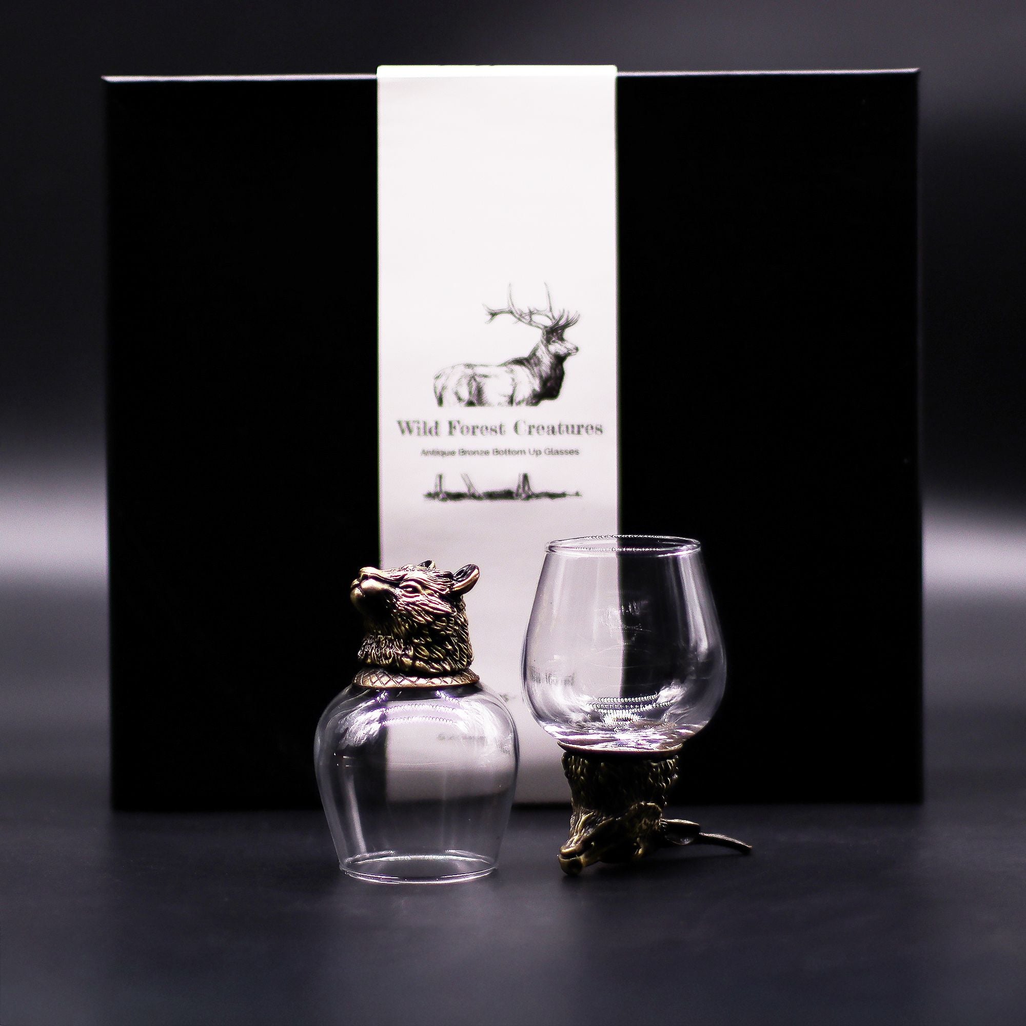gift-set-of-6-glasses-100ml-wild-forest-creatures-antique-bronze392