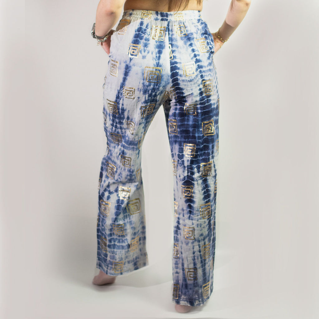 nomad-sari-lounge-pants-lxl-blue-tie-dye-with-gold-greek-motif789
