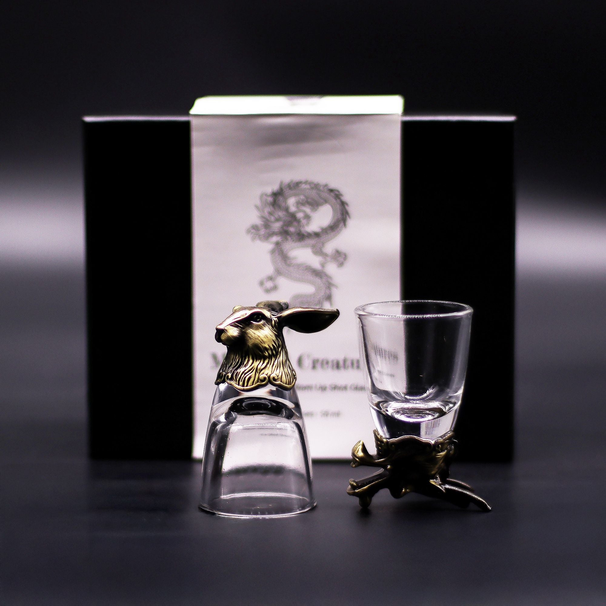 gift-set-of-6-shot-glasses-50ml-mystical-creatures-antique-bronze390