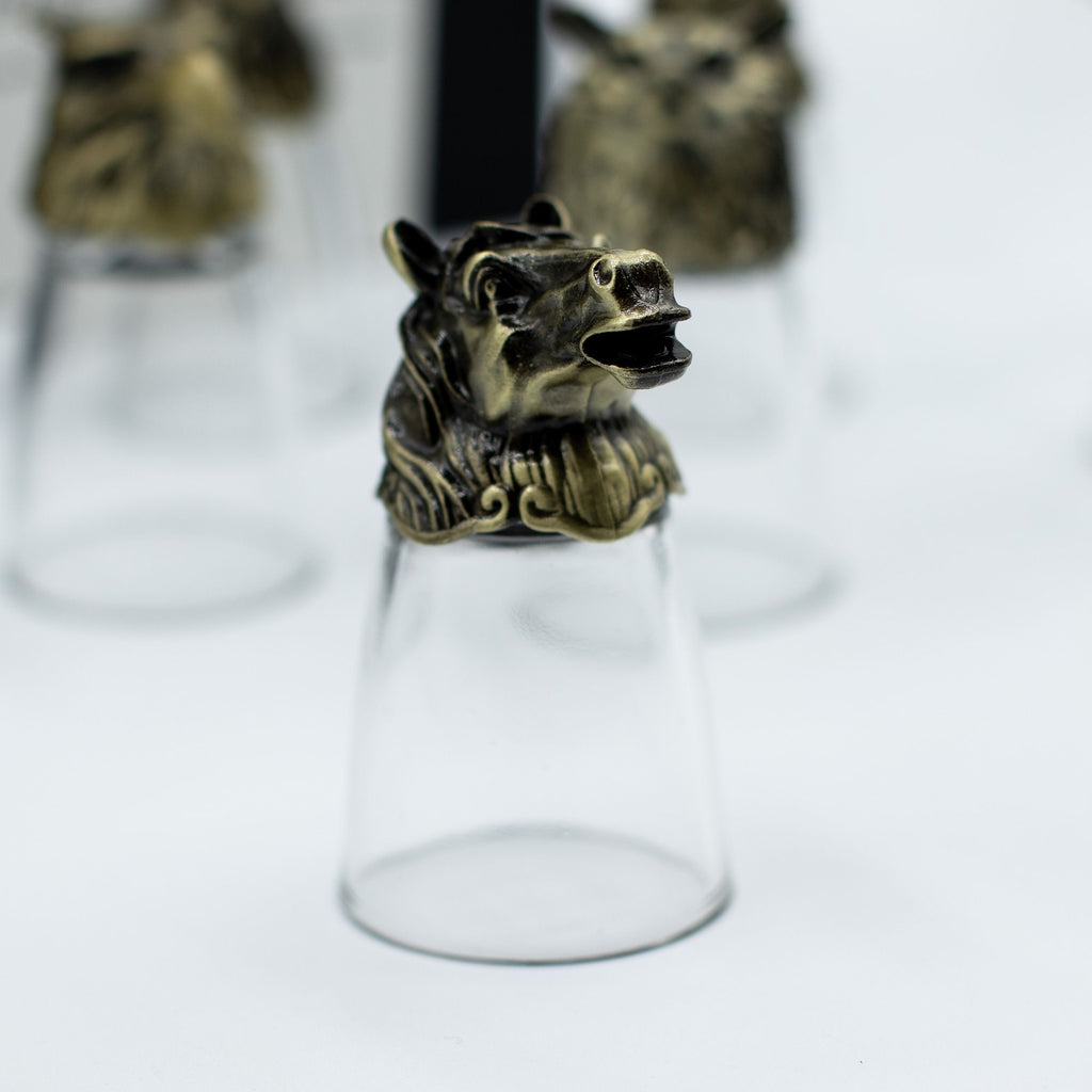gift-set-of-12-bottom-up-shot-glasses-25ml-forest-mystical-creatures-antique-bronze395