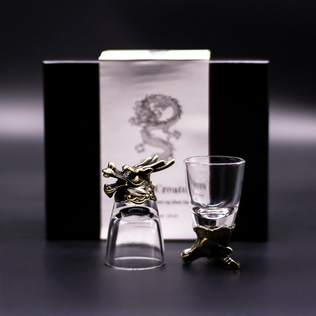 gift-set-of-6-shot-glasses-50ml-mystical-creatures-antique-bronze390