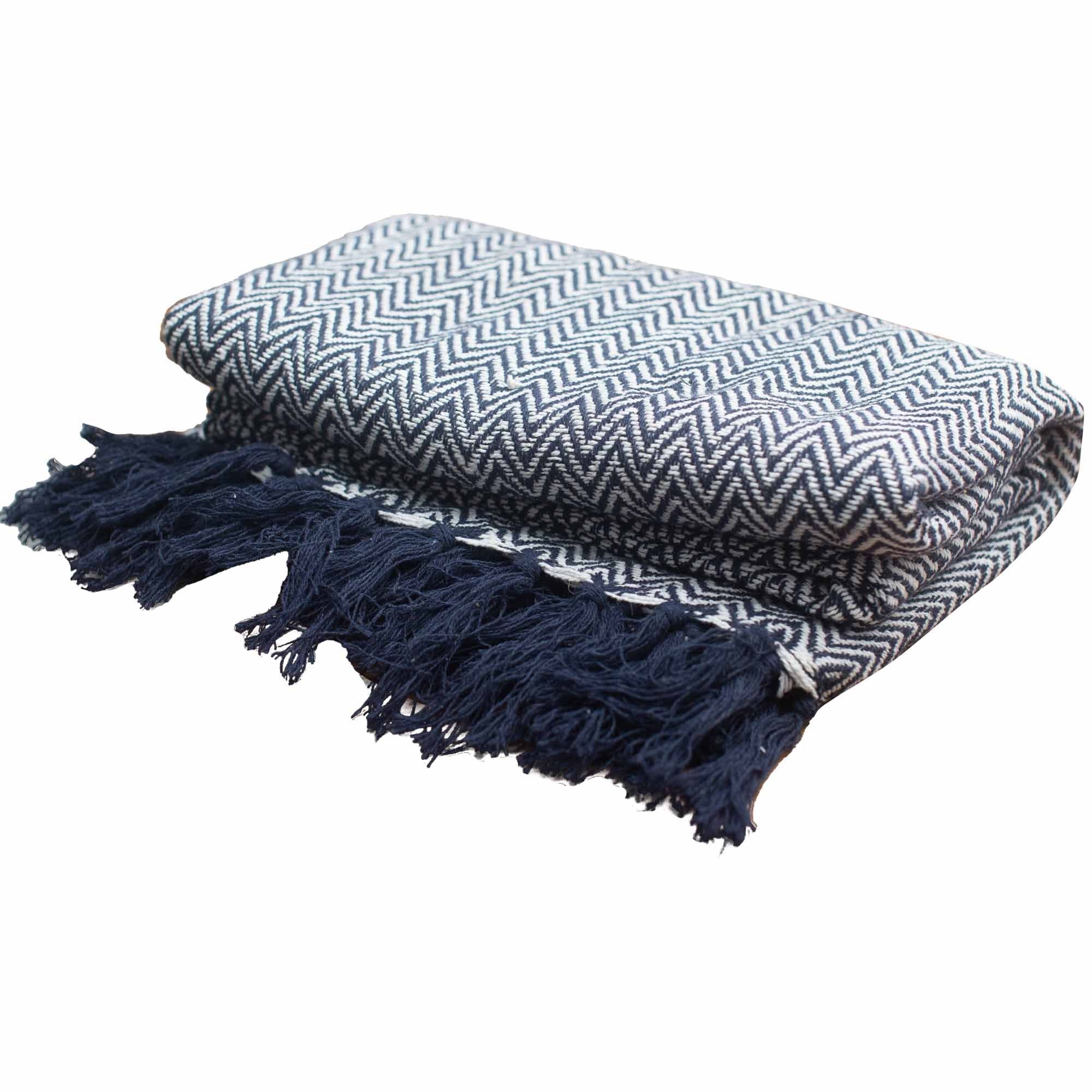 boho-comfort-throws-navy-zigzag742