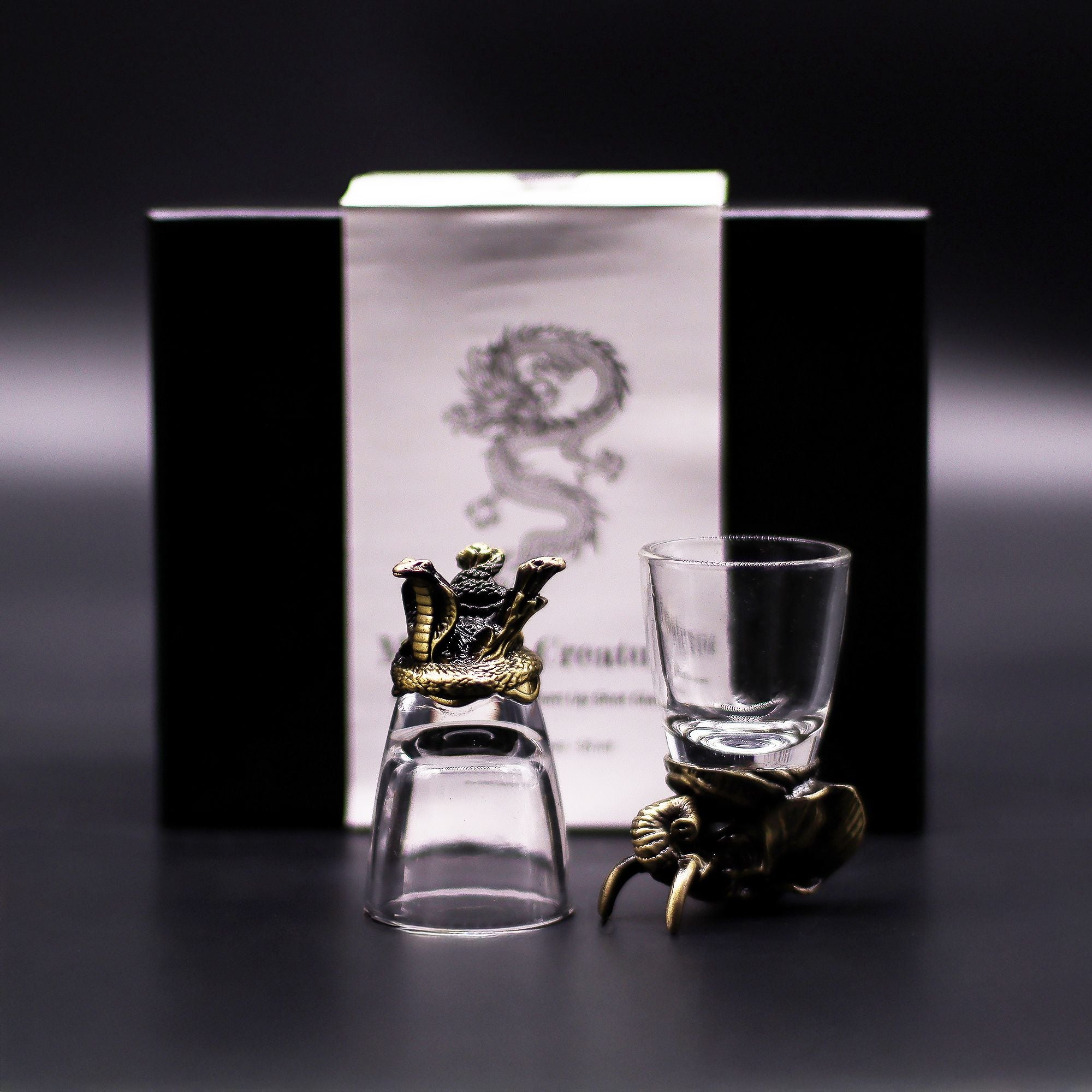gift-set-of-6-shot-glasses-50ml-mystical-creatures-antique-bronze390