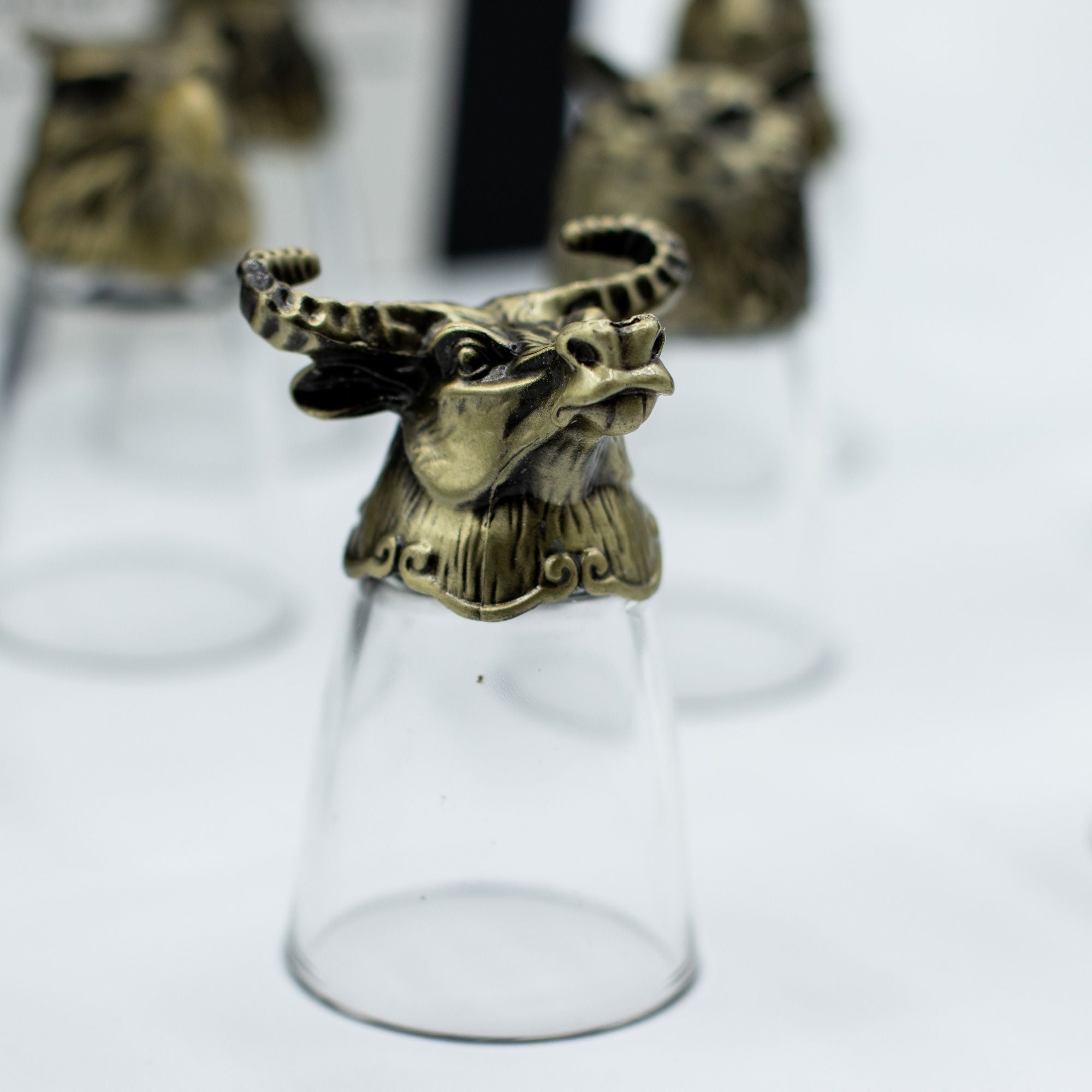 gift-set-of-12-bottom-up-shot-glasses-25ml-forest-mystical-creatures-antique-bronze395