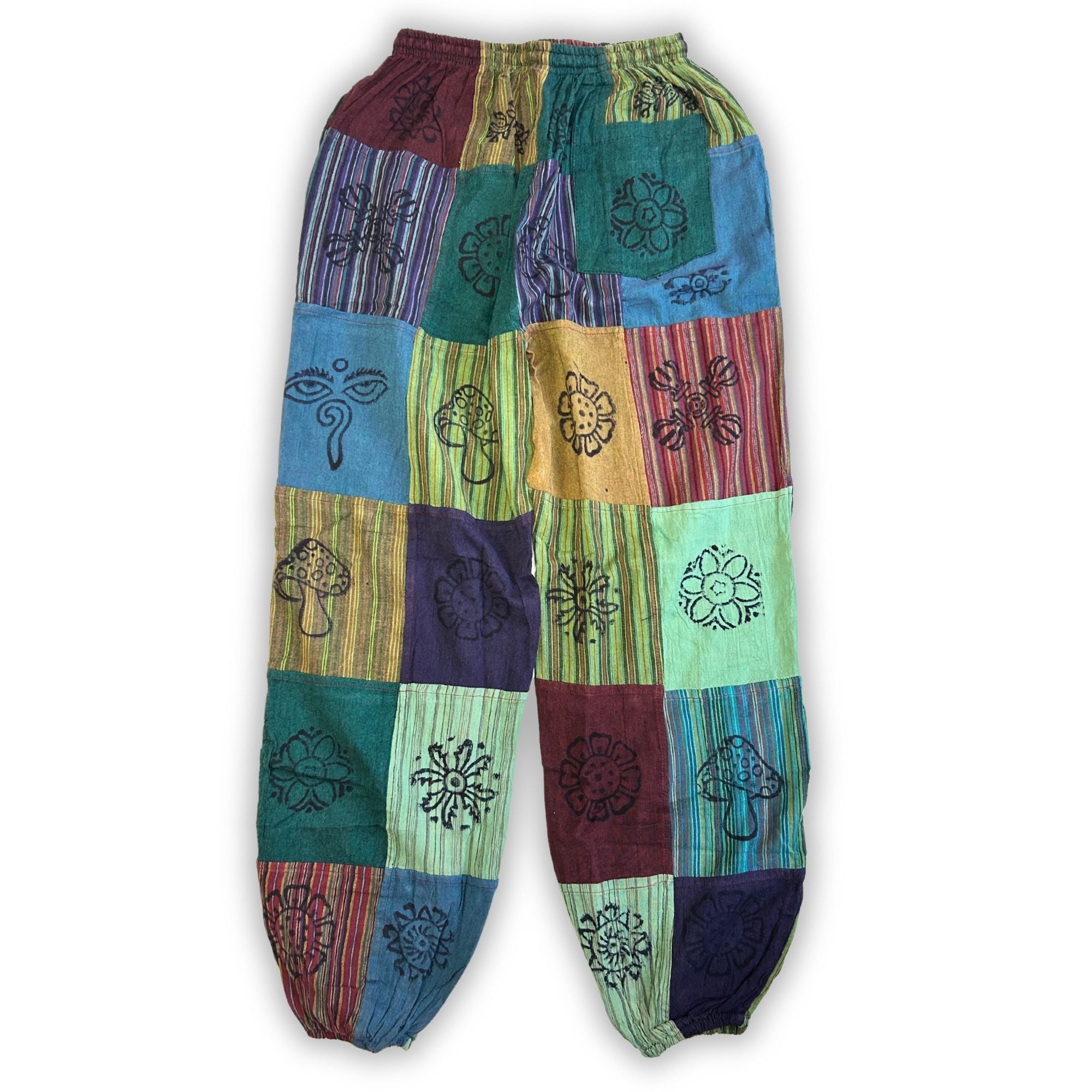 nomad-sari-mushroom-pants-block-print-designs-green-tones-lxl796