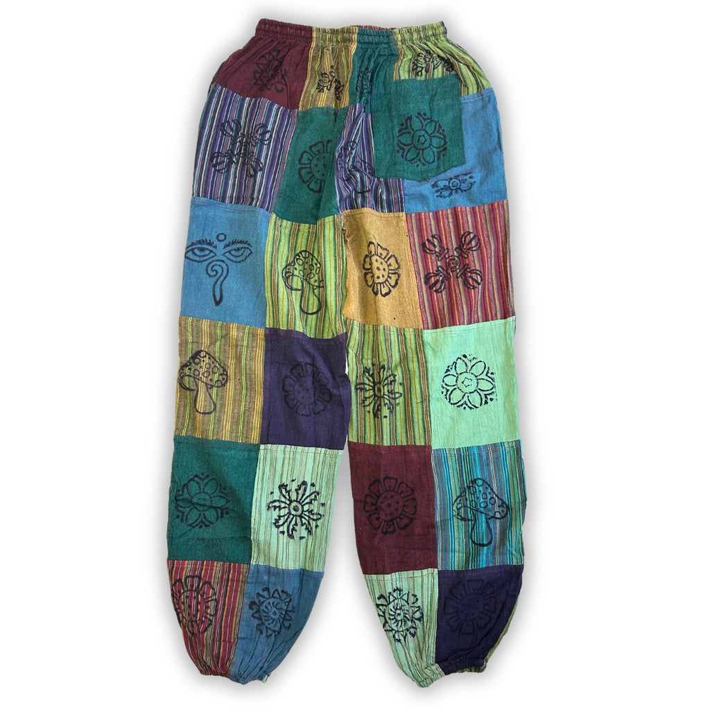 nomad-sari-mushroom-pants-block-print-designs-green-tones-sm799