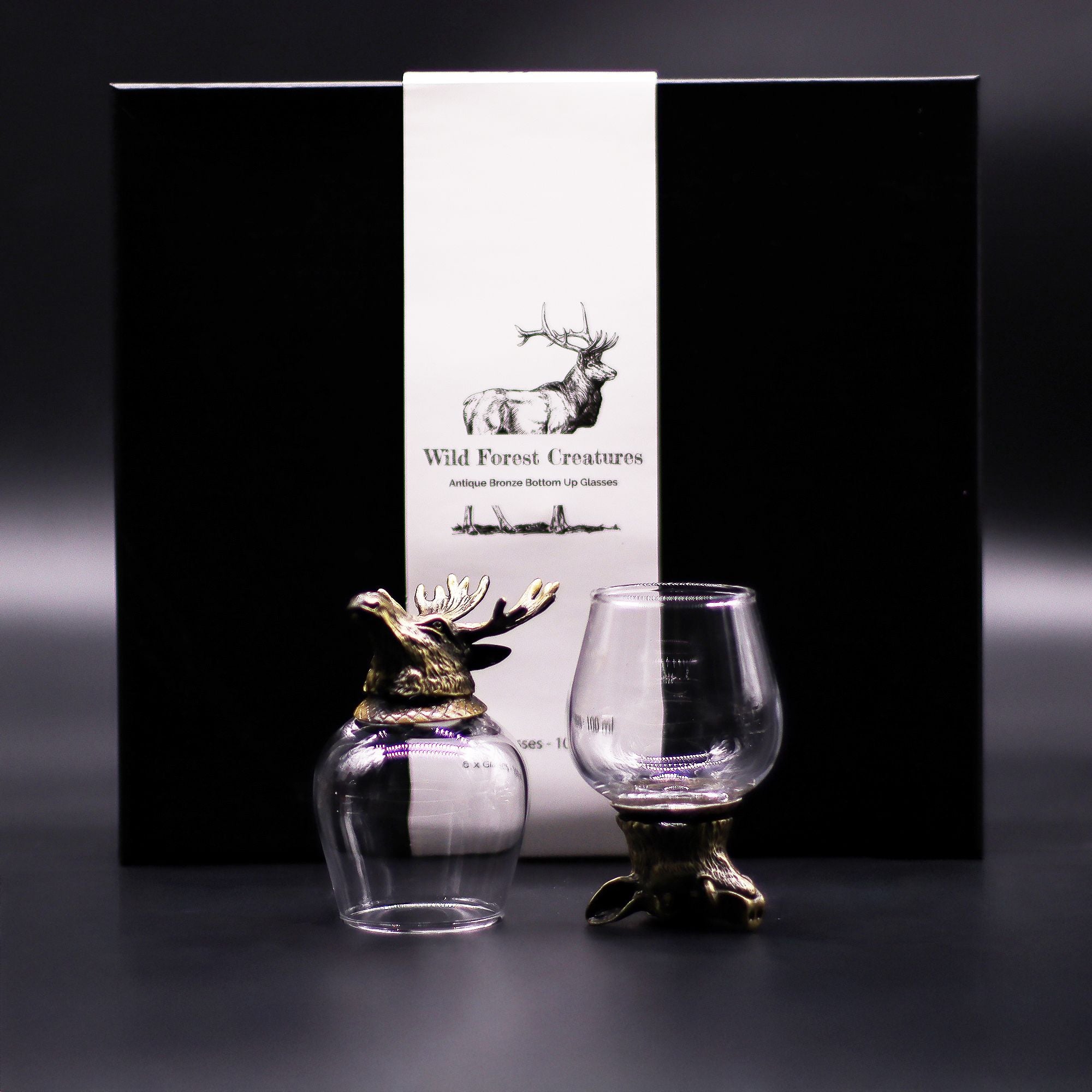 gift-set-of-6-glasses-100ml-wild-forest-creatures-antique-bronze392