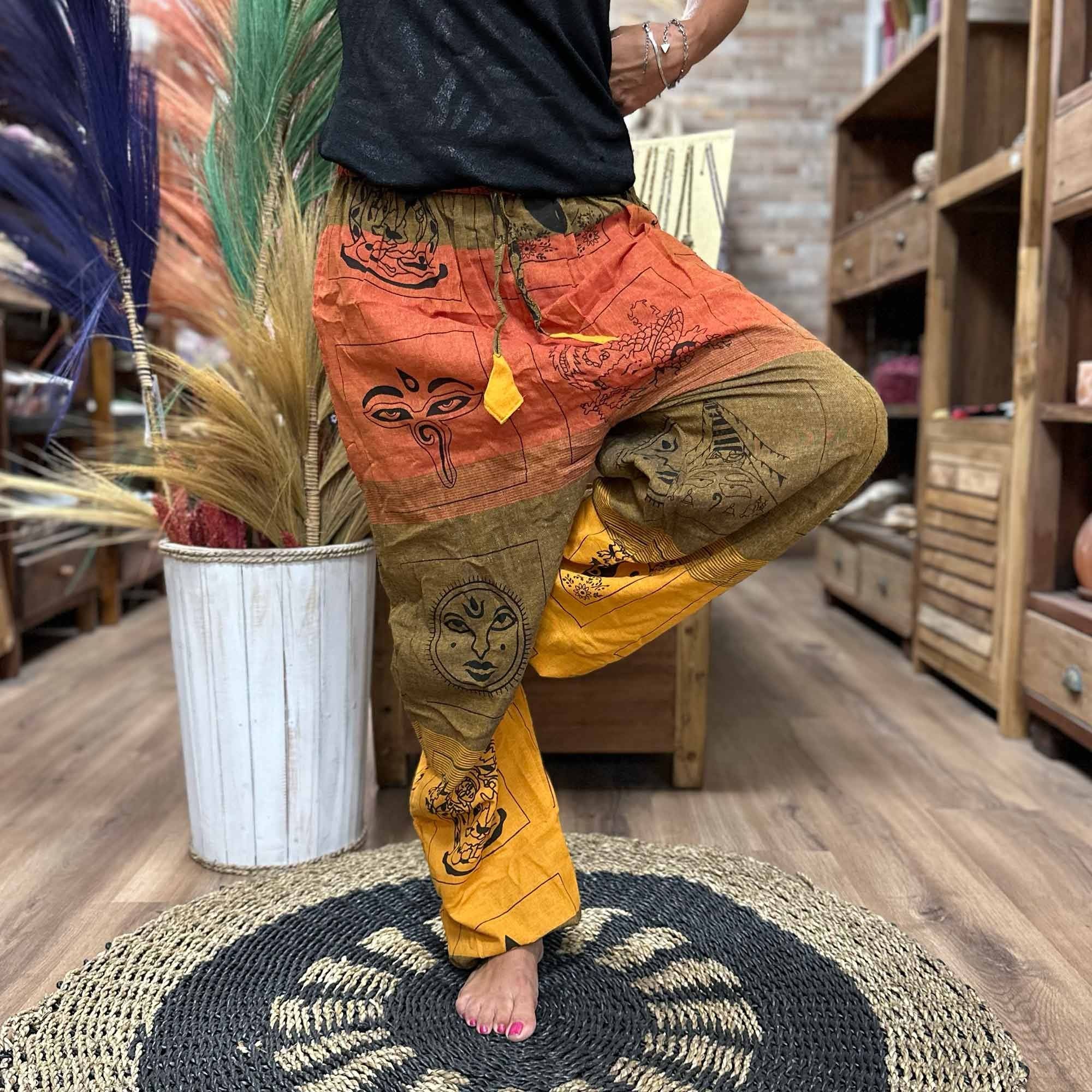 yoga-and-festival-pants-high-cross-himalayan-print-on-orange780