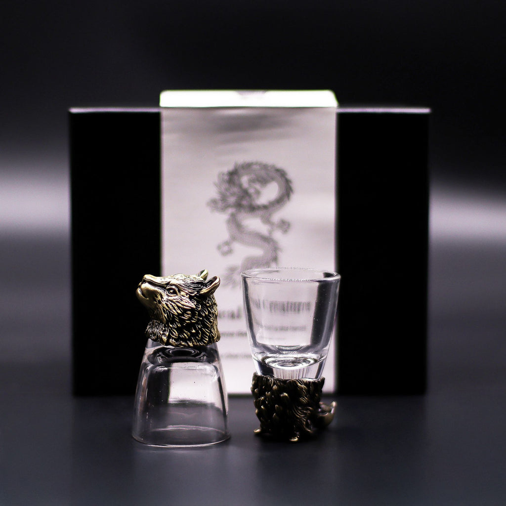 gift-set-of-6-shot-glasses-50ml-wild-forest-creatures-antique-bronze393