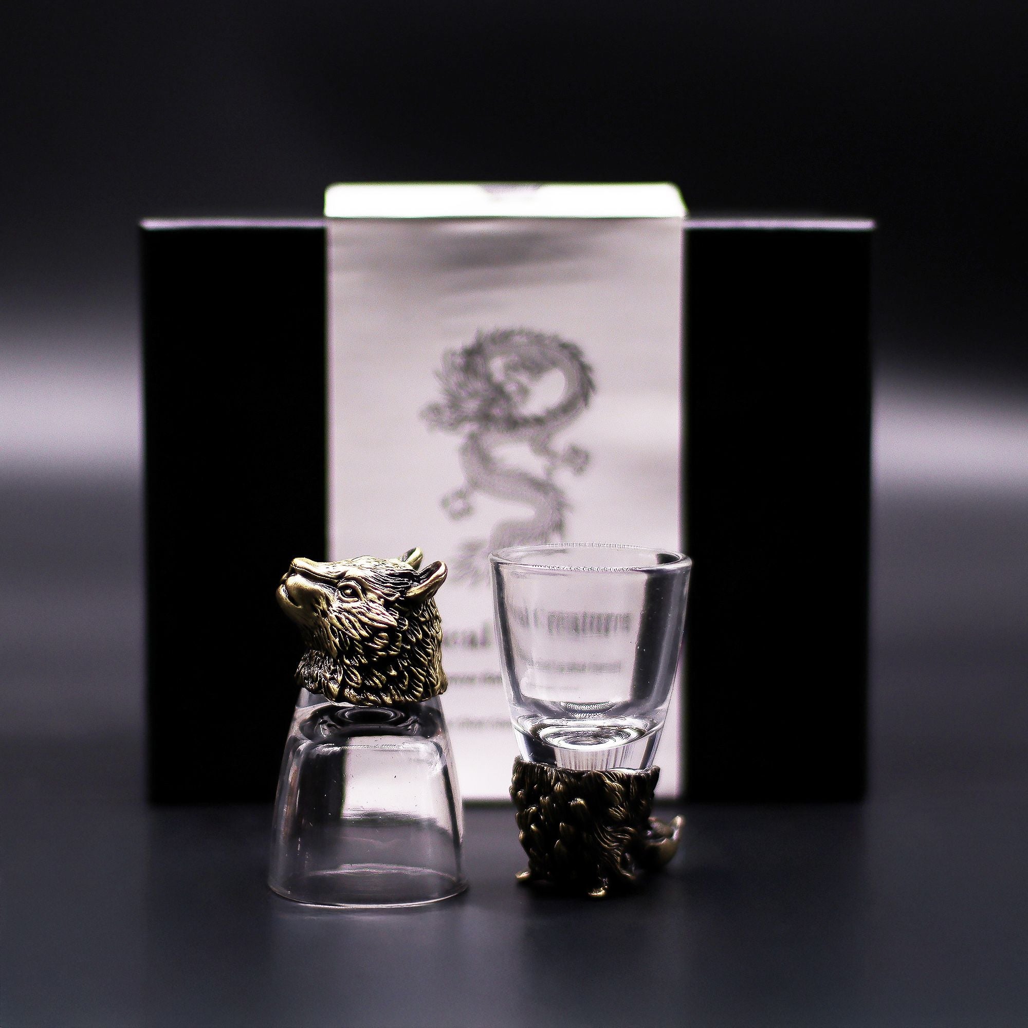 gift-set-of-6-shot-glasses-50ml-wild-forest-creatures-antique-bronze393
