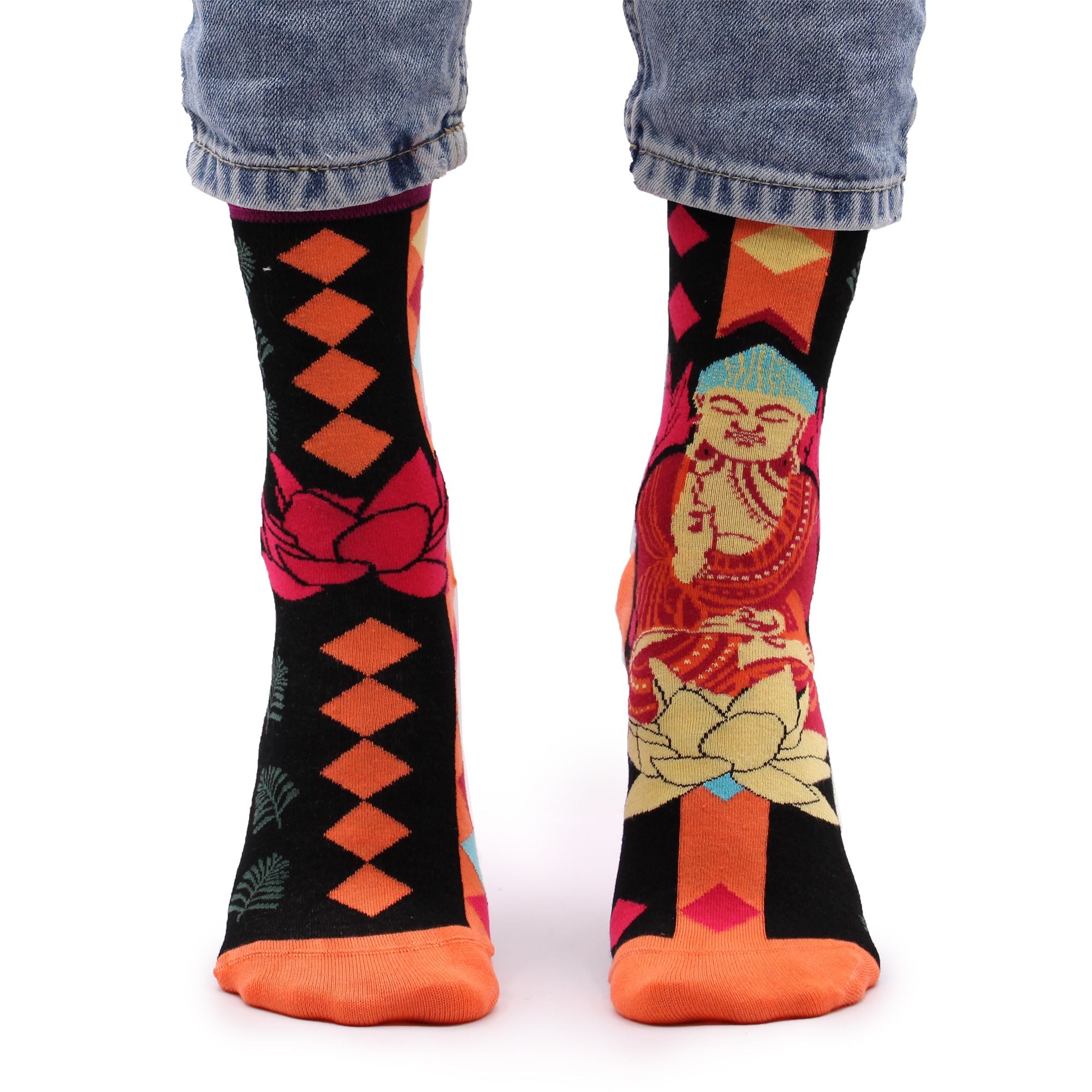 hop-hare-bamboo-socks-sm-pink-buddha-lotus594