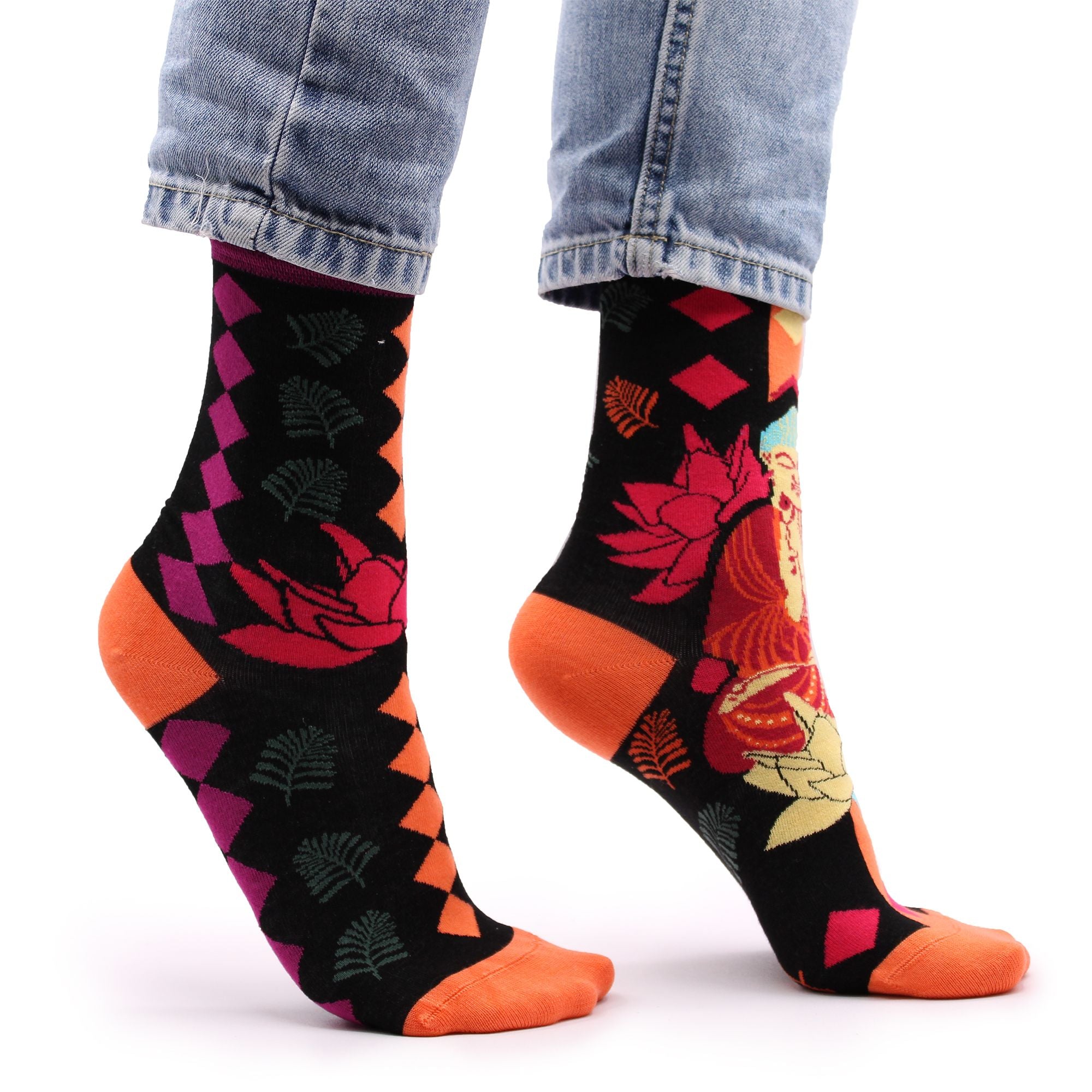 hop-hare-bamboo-socks-sm-pink-buddha-lotus594