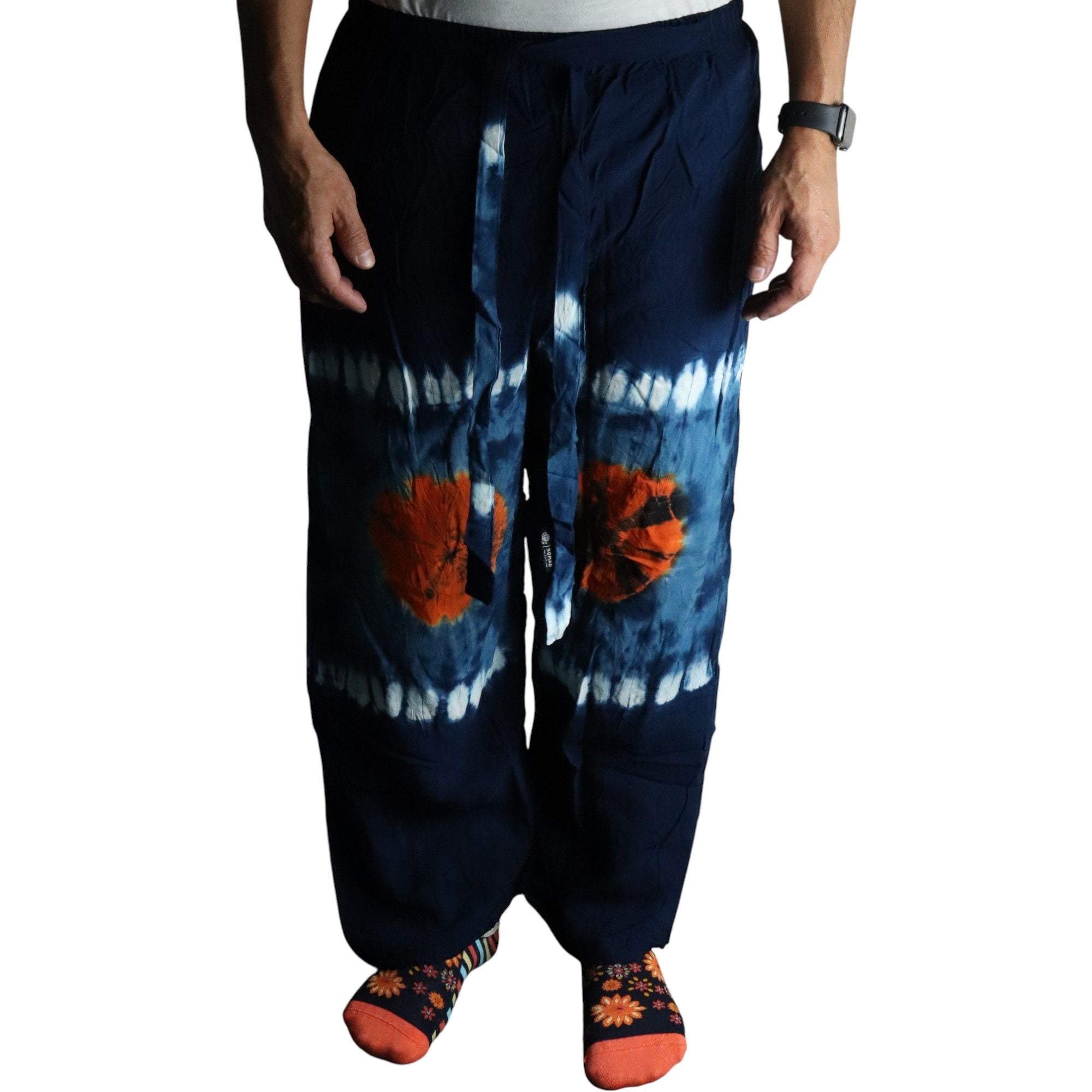 japanese-style-lounge-pants-teal-orange-m813