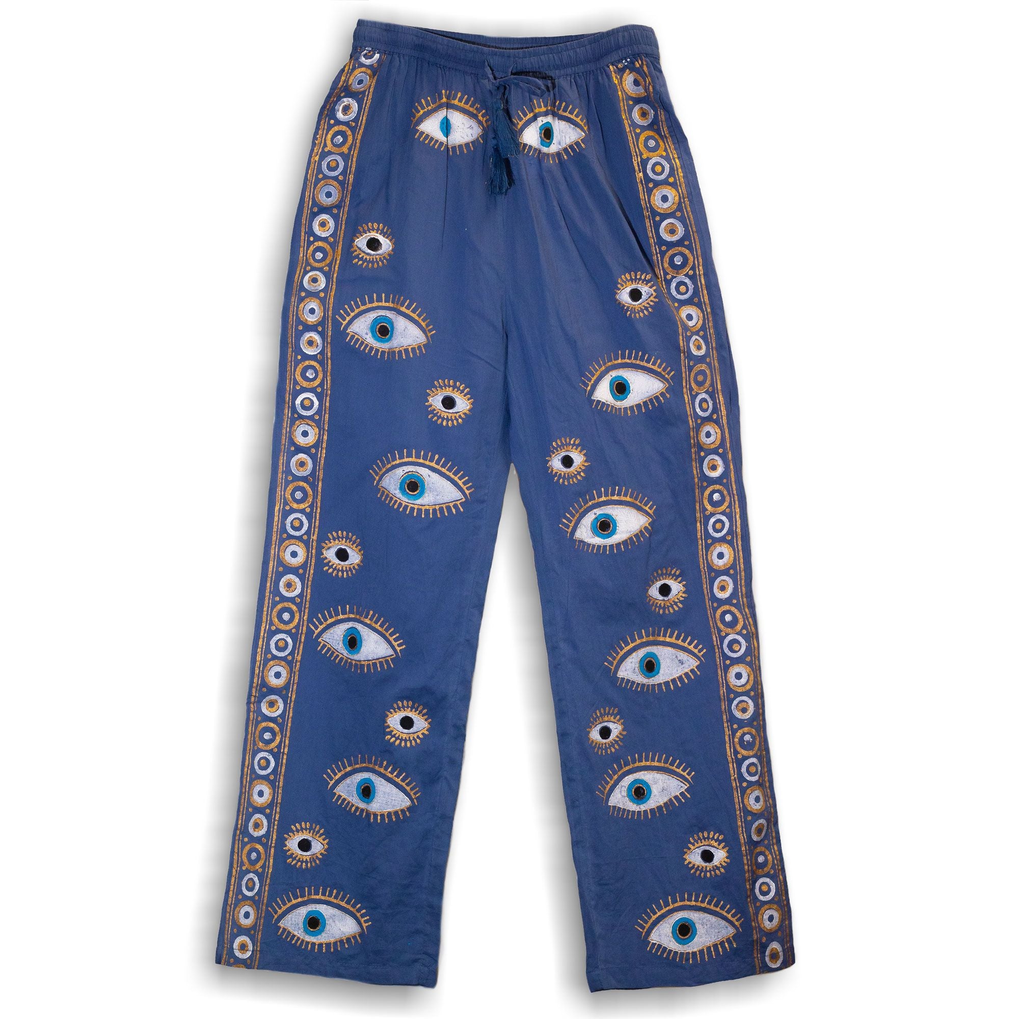 nomad-sari-lounge-pants-ml-rich-blue-with-hand-painted-gold-evil-eye-design791