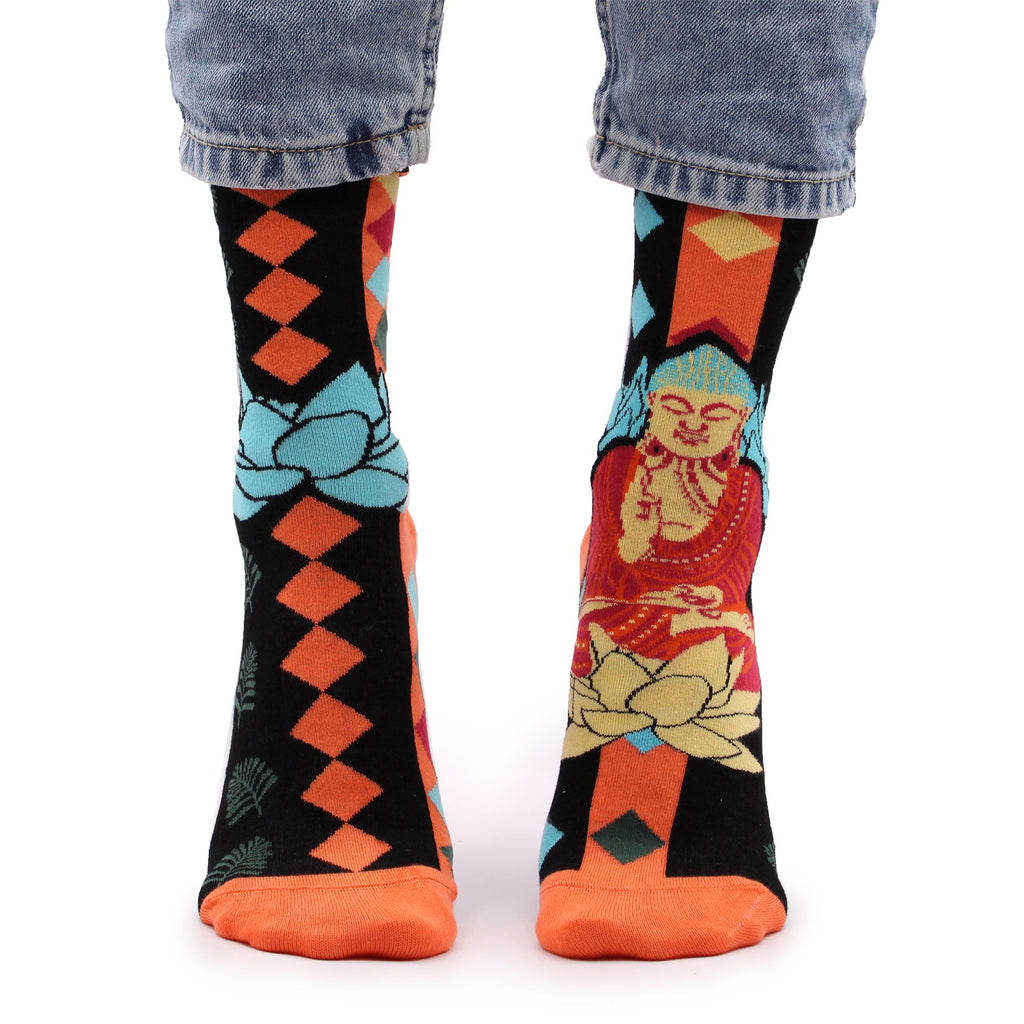 hop-hare-bamboo-socks-sm-blue-buddha-lotus596