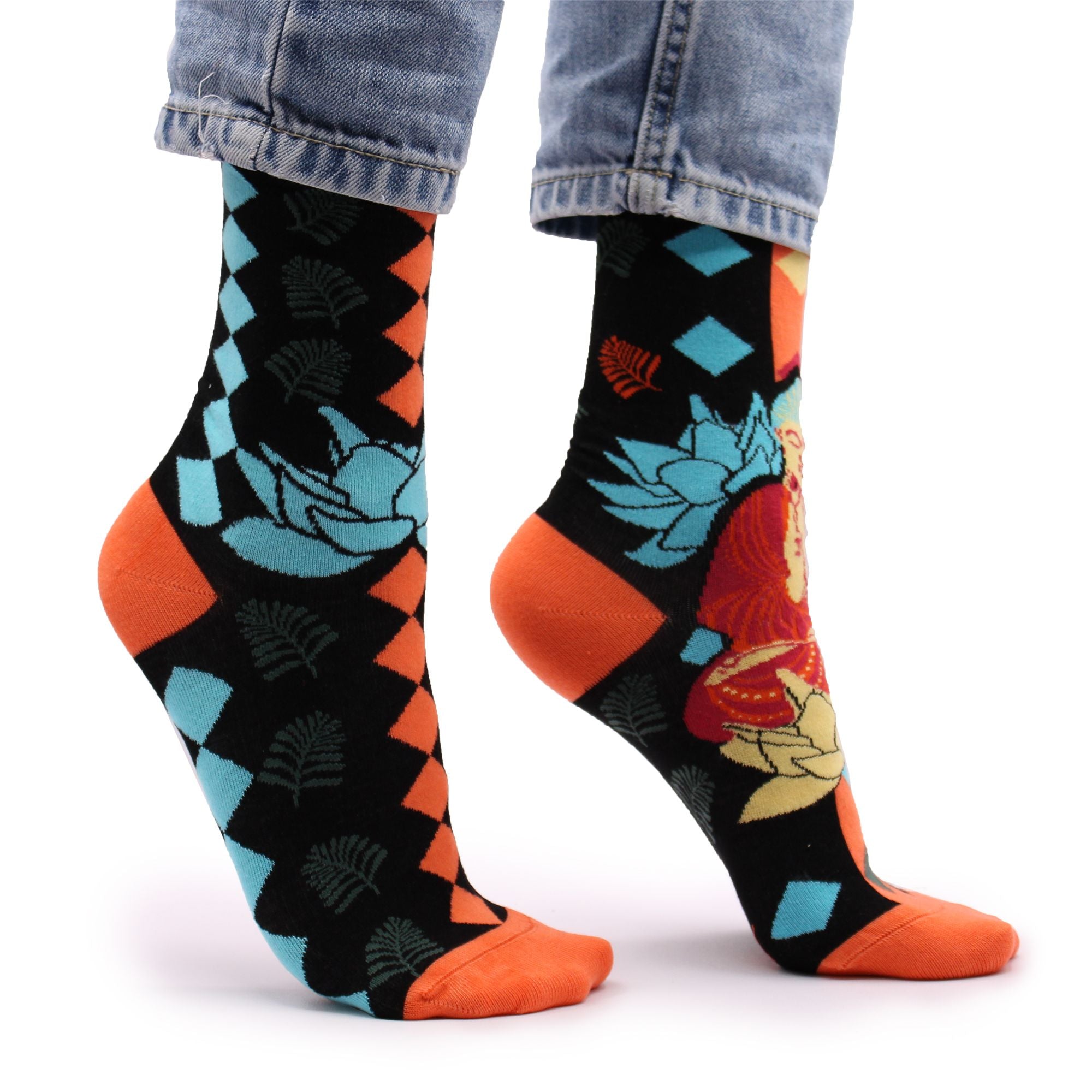 hop-hare-bamboo-socks-sm-blue-buddha-lotus596