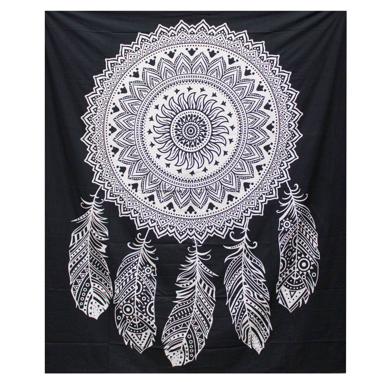 bw-double-cotton-bedspread-wall-hanging-dreamcatcher733