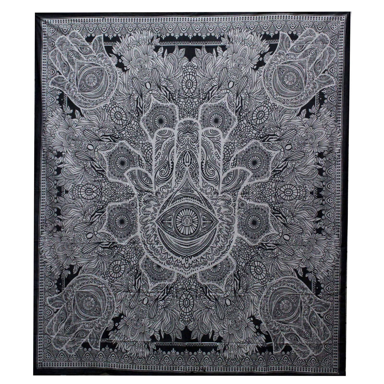 bw-double-cotton-bedspread-wall-hanging-hamsa730