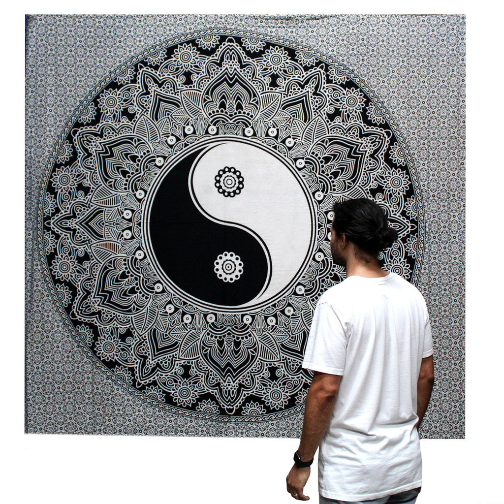 bw-double-cotton-bedspread-wall-hanging-ying-yang722